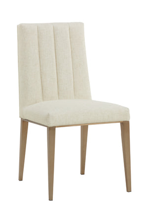 Modern European furniture - Vertical Channeled Dining Chairs (2) - www.oroa.com