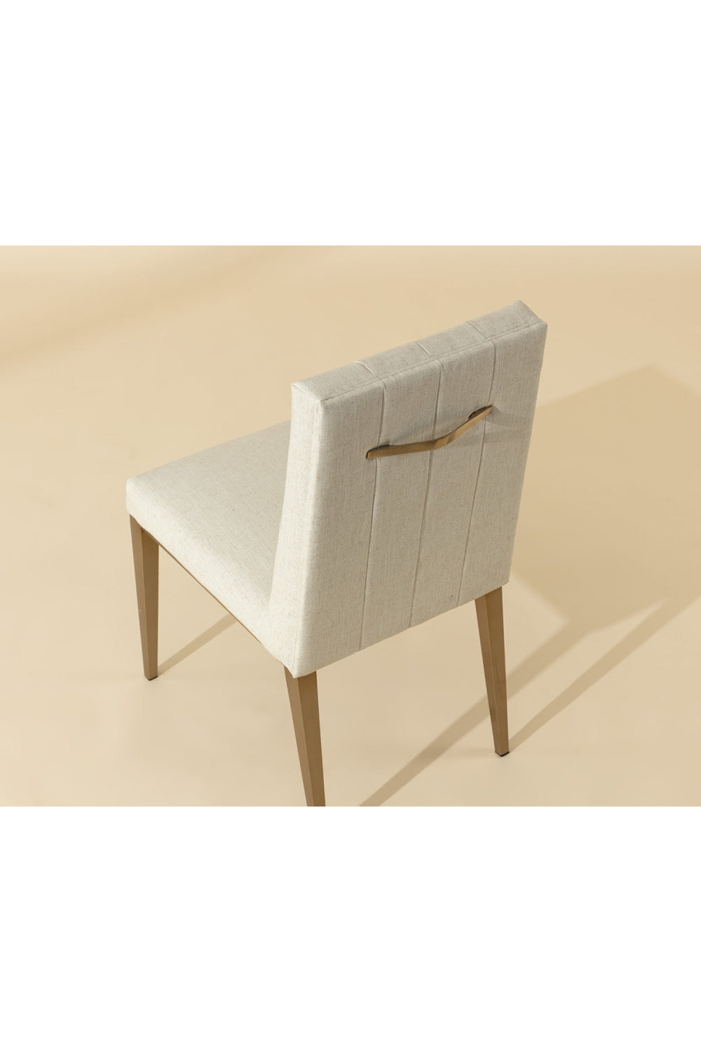 Modern European furniture - Vertical Channeled Dining Chairs (2) - www.oroa.com