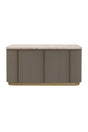 Modern European furniture - Marble Top & Wood Base Kitchen Island - www.oroa.com