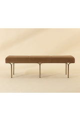 Modern European furniture - Slim Frame Upholstered Bench - www.oroa.com