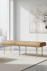 Modern European furniture - Slim Frame Upholstered Bench - www.oroa.com
