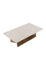 Modern European furniture - Cream Marble Coffee Table - www.oroa.com
