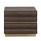 Modern European furniture - Tiered 2-Drawer Nightstand - www.oroa.com