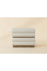 Modern European furniture - Tiered 2-Drawer Nightstand - www.oroa.com