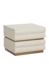 Modern European furniture - Tiered 2-Drawer Nightstand - www.oroa.com