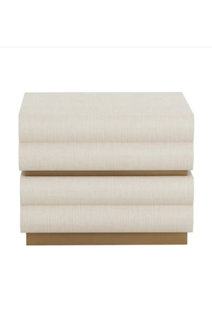 Modern European furniture - Tiered 2-Drawer Nightstand - www.oroa.com