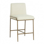 Curved Modern Counter Stool by Splendido Lathan, alternate view 3