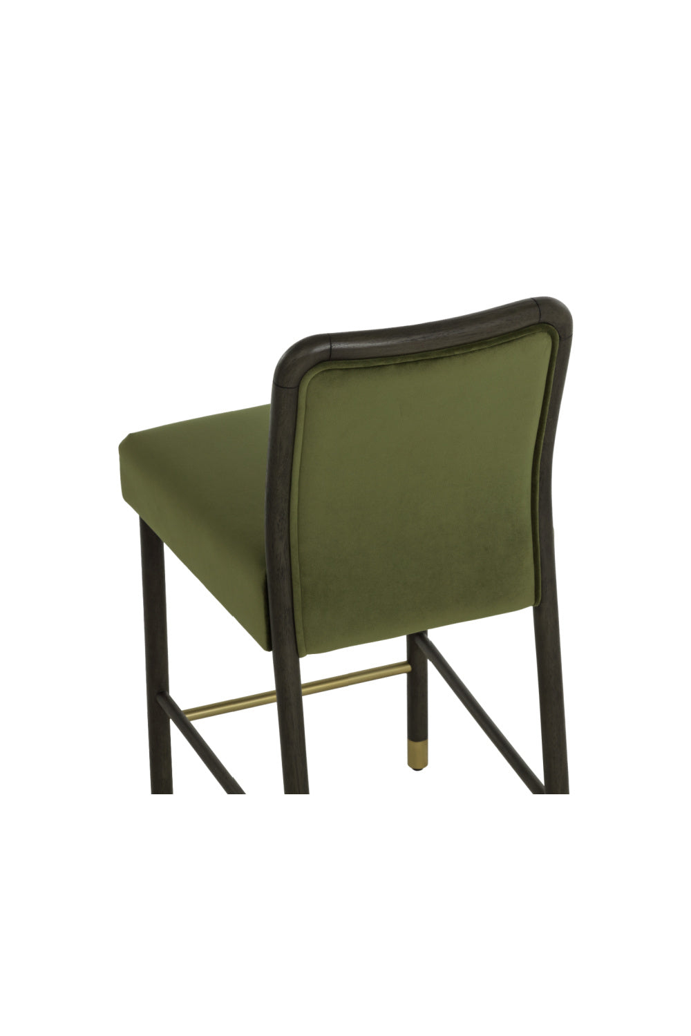 Modern European furniture - Green Upholstered Counter Stool - www.oroa.com
