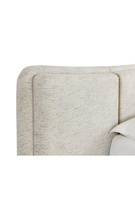 Modern European furniture - Boucle 3-Panel King Bed - www.oroa.com