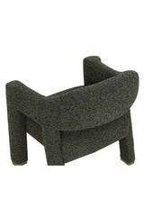Modern European furniture - Green Cutout-Back Lounge Chair - www.oroa.com