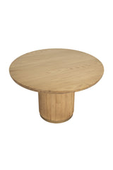 Modern European furniture - Oak Round Dining Table - www.oroa.com