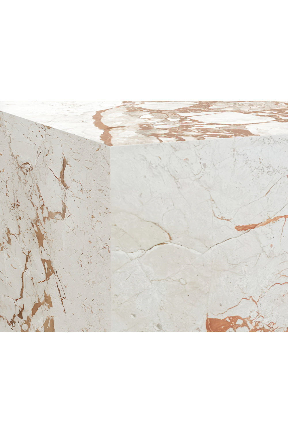 Modern European furniture - Marble Cube End Table - www.oroa.com