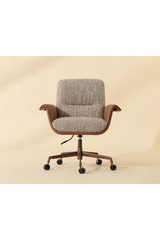 Modern European furniture - Leather Look Arm Office Chair - www.oroa.com
