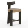 Oak T-Shaped Back Counter Stool by Splendido Horton, alternate view 3