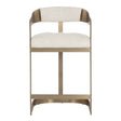 Antique Brass Framed Counter Stool by Splendido Beaumont