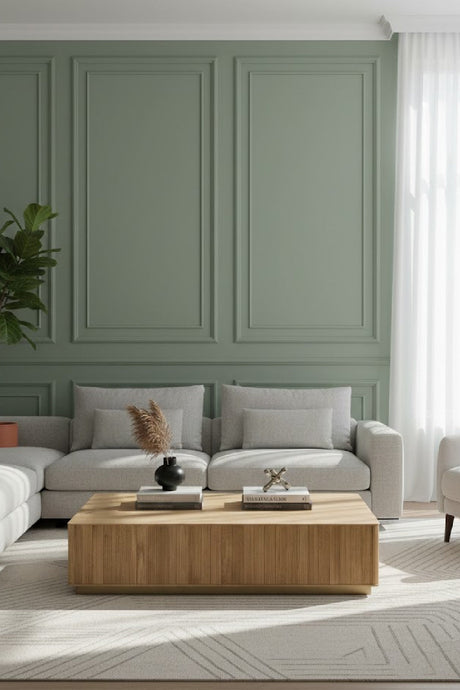 Modern European furniture - Reeded Oak Coffee Table - www.oroa.com