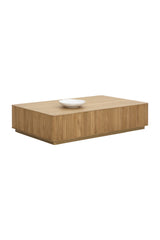 Modern European furniture - Reeded Oak Coffee Table - www.oroa.com