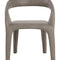 Modern European furniture - Open-Back Leather Look Dining Chair - www.oroa.com