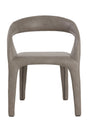 Modern European furniture - Open-Back Leather Look Dining Chair - www.oroa.com