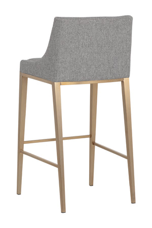 Modern European furniture - Fabric Upholstered Bar Stool - www.oroa.com