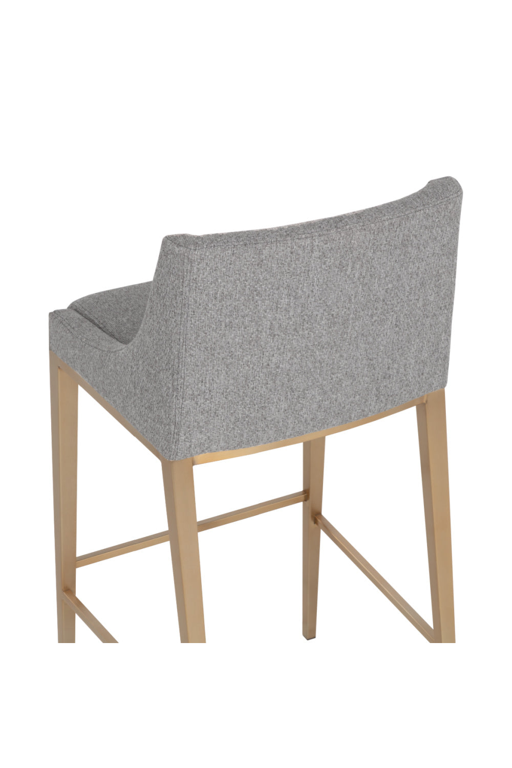 Modern European furniture - Fabric Upholstered Bar Stool - www.oroa.com