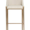 Modern European furniture - Fabric Upholstered Bar Stool - www.oroa.com