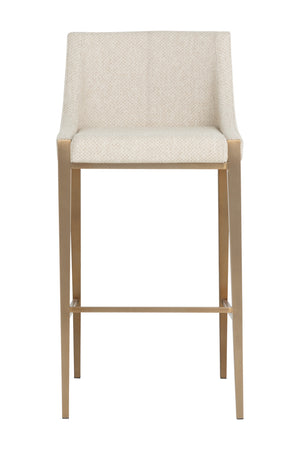 Modern European furniture - Fabric Upholstered Bar Stool - www.oroa.com