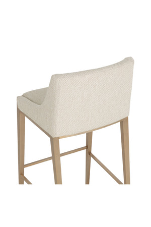 Modern European furniture - Fabric Upholstered Bar Stool - www.oroa.com