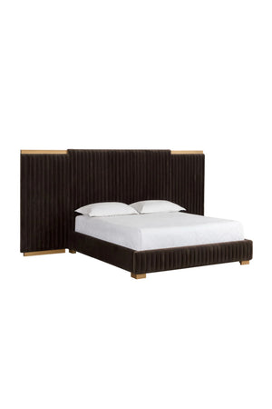 Channeled Panel Headboard King Bed | Splendido Tarrant | Oroa.com