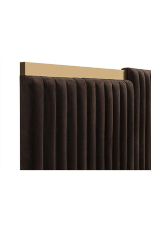 Channeled Panel Headboard King Bed | Splendido Tarrant | Oroa.com