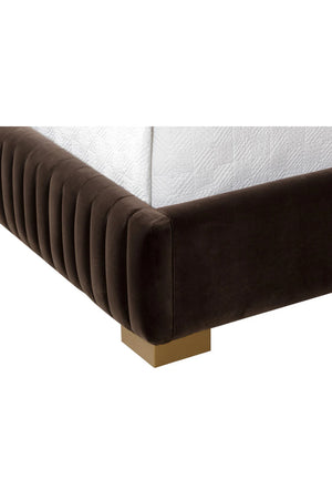 Channeled Panel Headboard King Bed | Splendido Tarrant | Oroa.com
