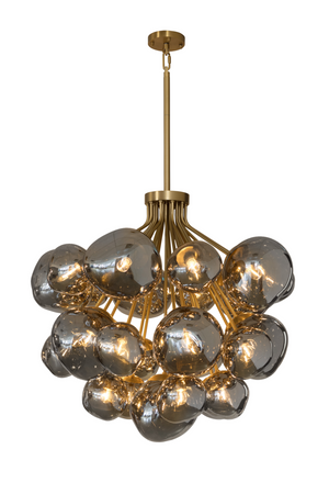 Gray Glass Orbs Chandelier | Splendido Dionis | Oroa.com