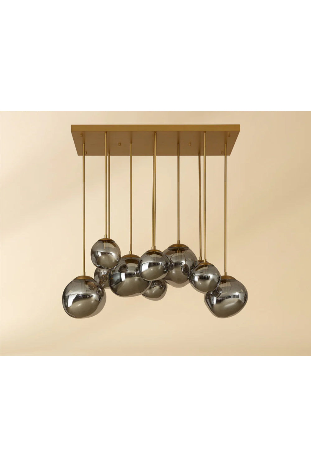 Gray Glass Orbs Chandelier | Splendido Dionis | Oroa.com