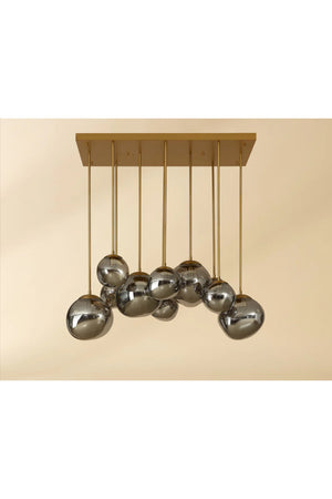 Gray Glass Orbs Chandelier | Splendido Dionis | Oroa.com