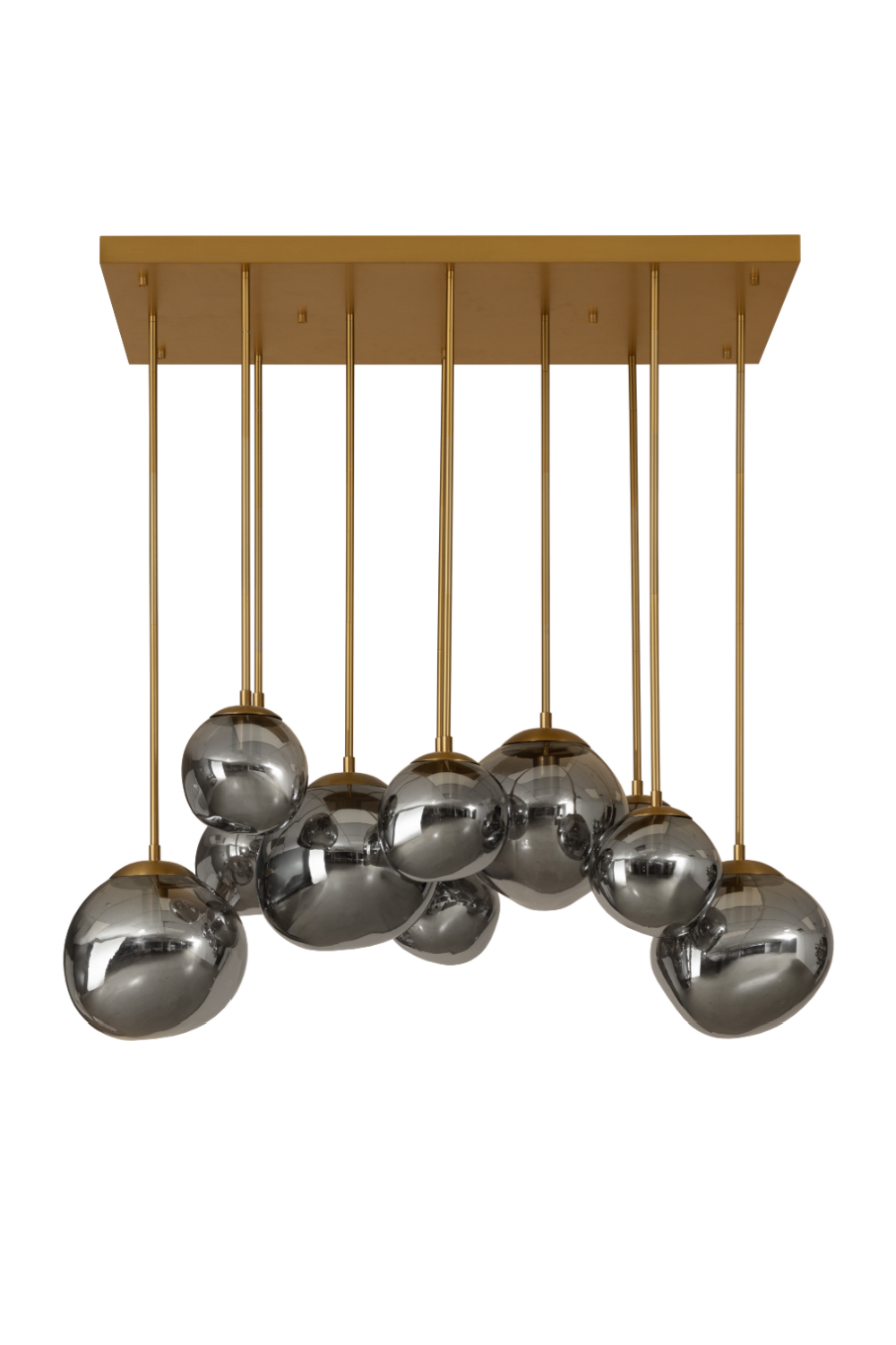 Gray Glass Orbs Chandelier | Splendido Dionis | Oroa.com