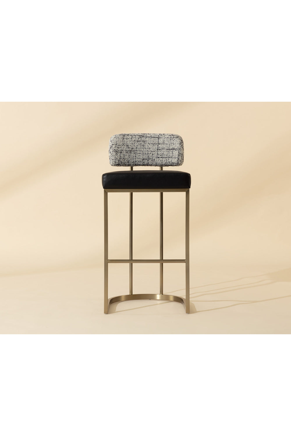 Two-Toned Low-Back Bar Stool | Splendido Larissa | Oroa.com