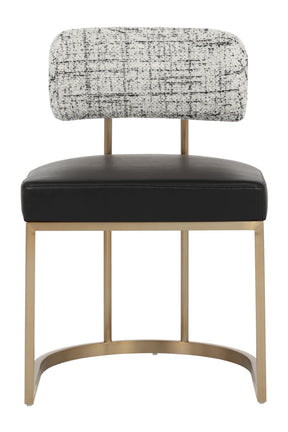 Two-Toned Cantilevered Dining Chair by Splendido Larissa