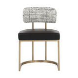 Two-Toned Cantilevered Dining Chair | Splendido Larissa