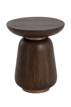 Modern European furniture - Timber Effect Indoor/Outdoor End Table - www.oroa.com