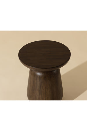 Modern European furniture - Timber Effect Indoor/Outdoor End Table - www.oroa.com