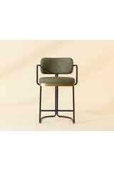 Modern European furniture - Modern Curved Seating Counter Stool - www.oroa.com