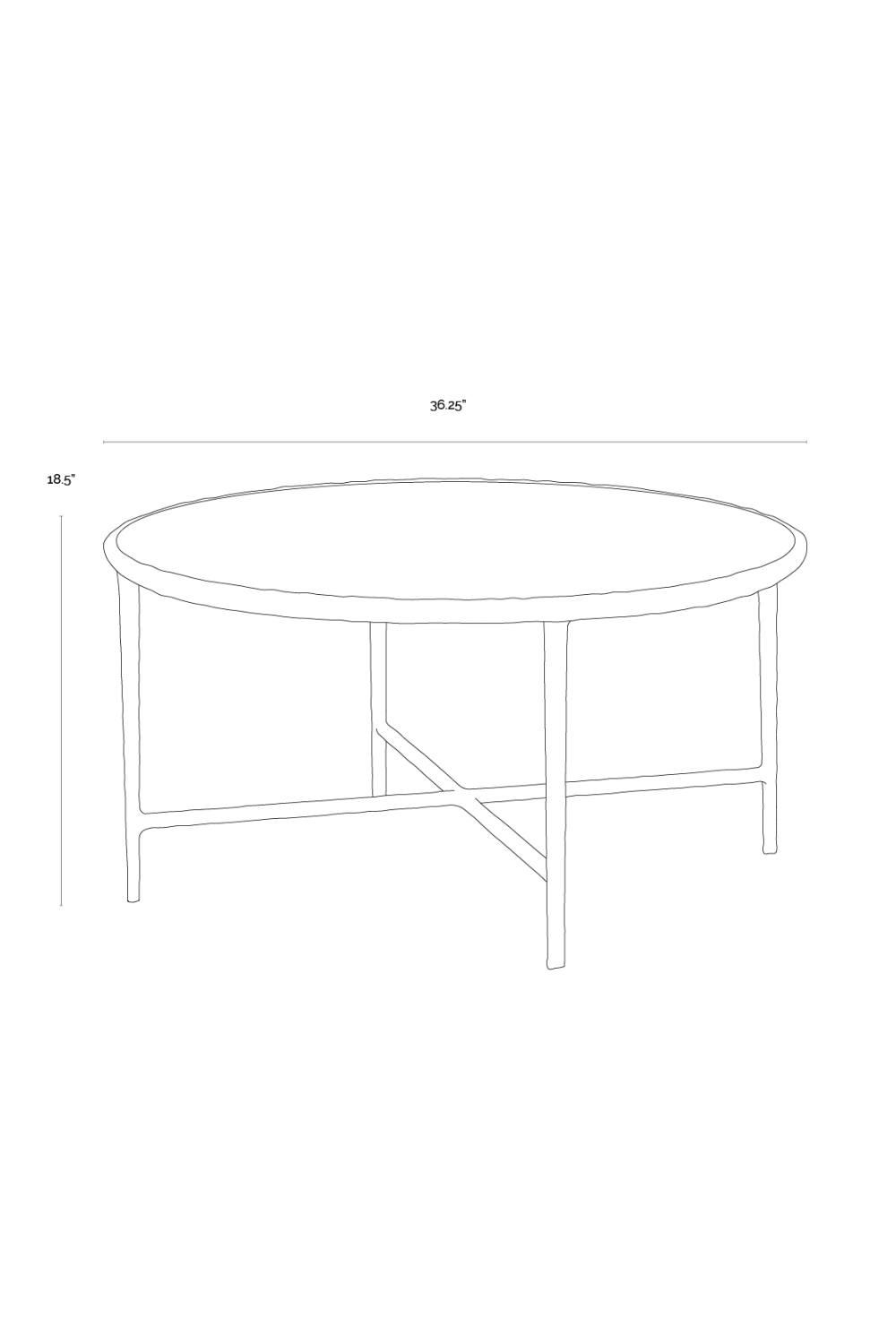 Brass Framed Marble Coffee Table | Splendido Riyaz | Oroa.com