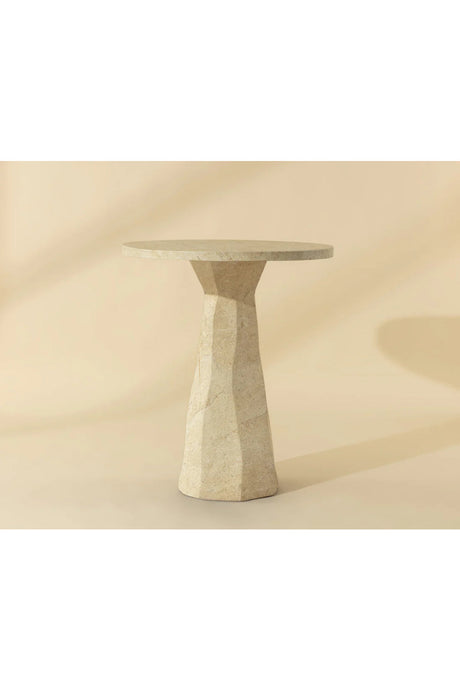 Modern European furniture - Marble-Inspired Concrete Bar Table - www.oroa.com