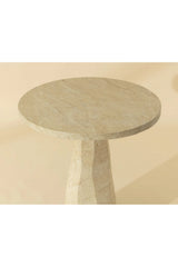 Modern European furniture - Marble-Inspired Concrete Bar Table - www.oroa.com