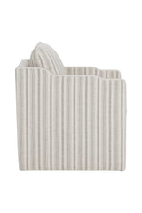 Modern European furniture - Stripe Patterned Dining Armchair - www.oroa.com