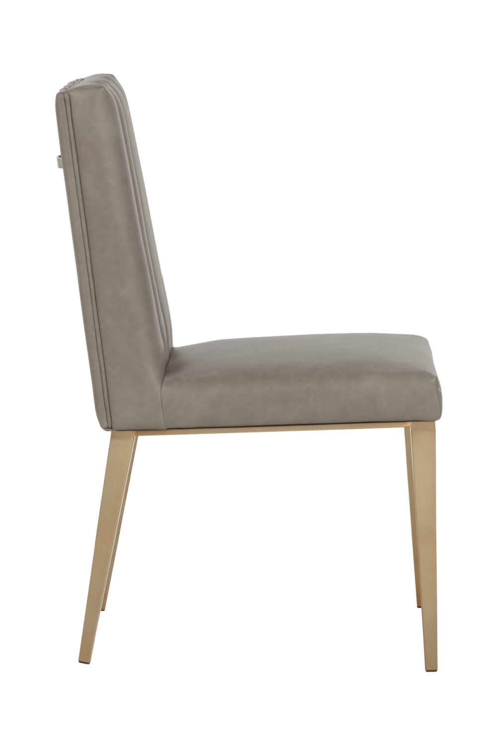 Modern European furniture - Vertical Channeled Dining Chairs (2) - www.oroa.com