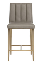 Modern European furniture - Contemporary Metal Frame Counter Stool - www.oroa.com
