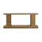 Modern European furniture - Textured Wood Console Table - www.oroa.com