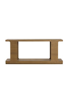 Modern European furniture - Textured Wood Console Table - www.oroa.com