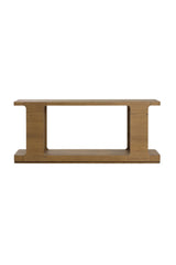 Modern European furniture - Textured Wood Console Table - www.oroa.com